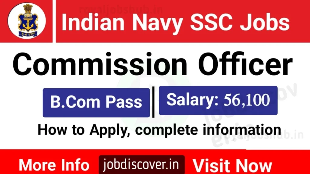 Indian Navy SSC Officer Jobs 2024